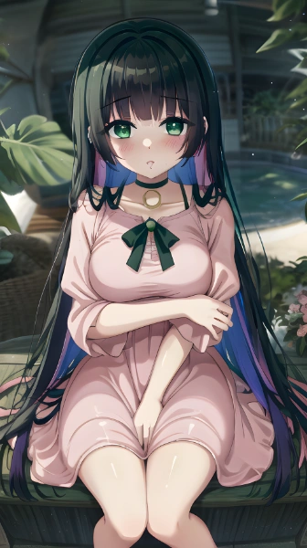 うーん…やっぱりこの服装落ち着かないですねぇ…///