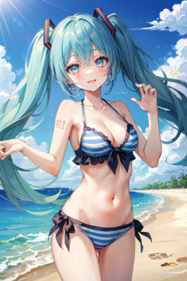 常夏のビーチ姫
