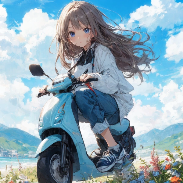 ちょっとそこまで🛵