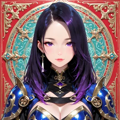 紫髪の華麗なる戦乙女