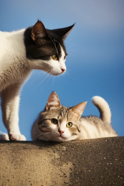 波止場の猫たち