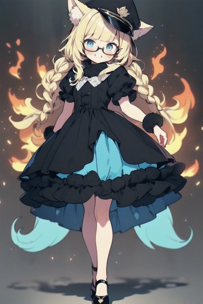 魔小隊包囲班 フルート（戦闘用・幻獣化モデル）