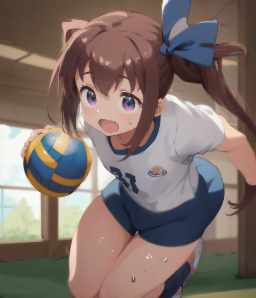 百地たまてちゃんとドッジボール！