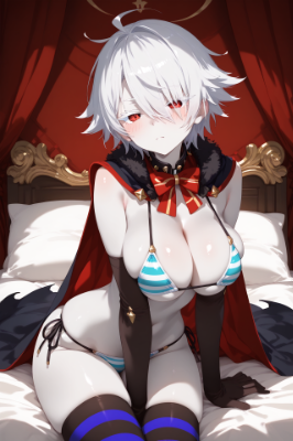 白髪ジト目ちゃん