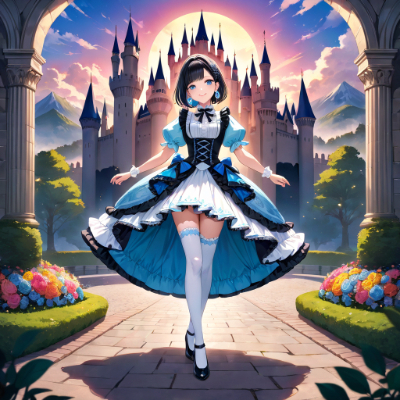 夕暮れのお姫様