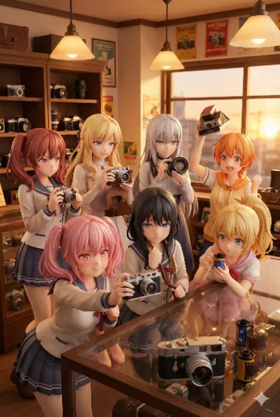 レトロ体験（おま好きガールズ×カメラ）