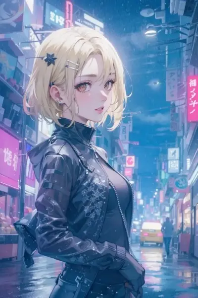 今日の金髪ちゃん