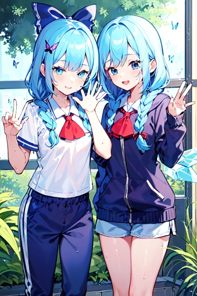 2人っきりの女の子