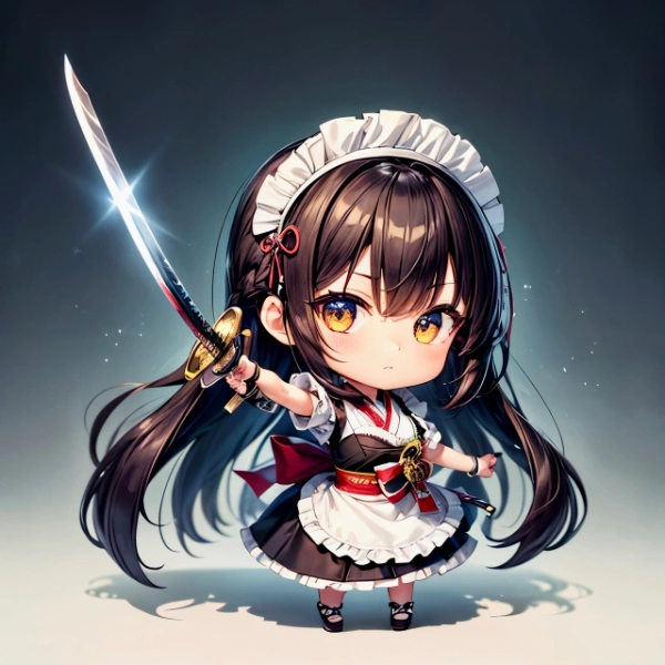 剣とメイドちゃん③