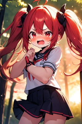 昨晩あれだけシタのに、今日もするの！？え、学校終わるまで我慢した？知らないわよバカ！！