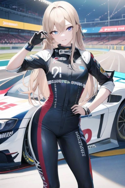 女性レーサー