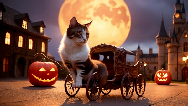 待ち遠しいハロウィンへの期待 ～猫編 01～