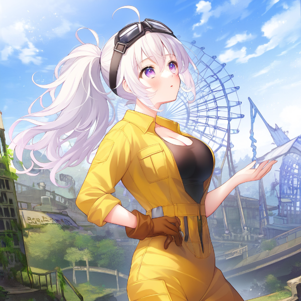 数百年前かつての人類が作ったと言われる娯楽施設を調査