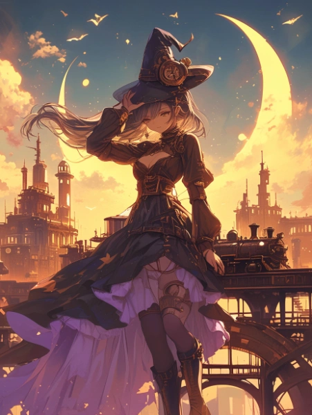 No.1153 クレセントウィッチ✕スチームパンク