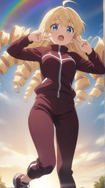 にこチャンには負けられねぇですわ！