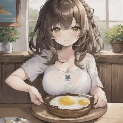 朝食