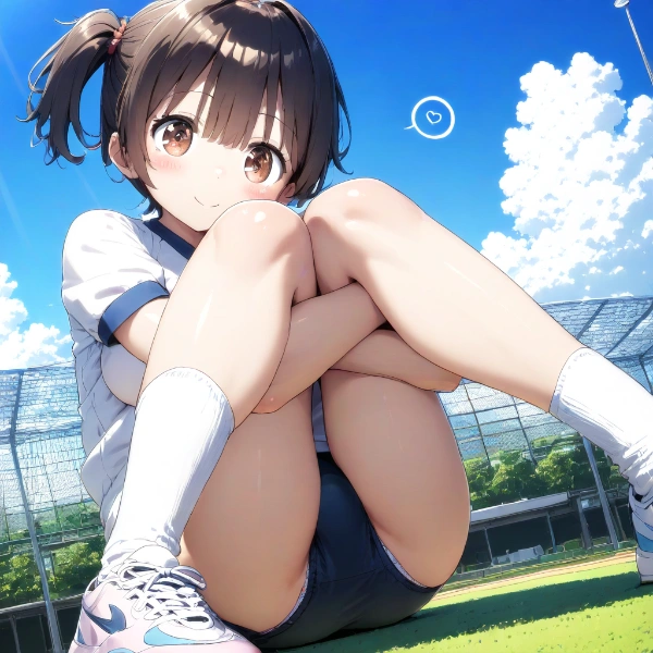 おすわりブルマ娘