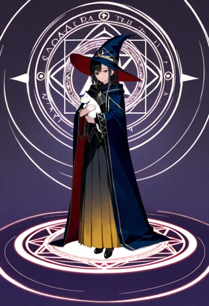 魔女の秘密の儀式と白猫の囁き