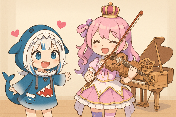 小さな演奏会 ～グラとルーナのハーモニー～