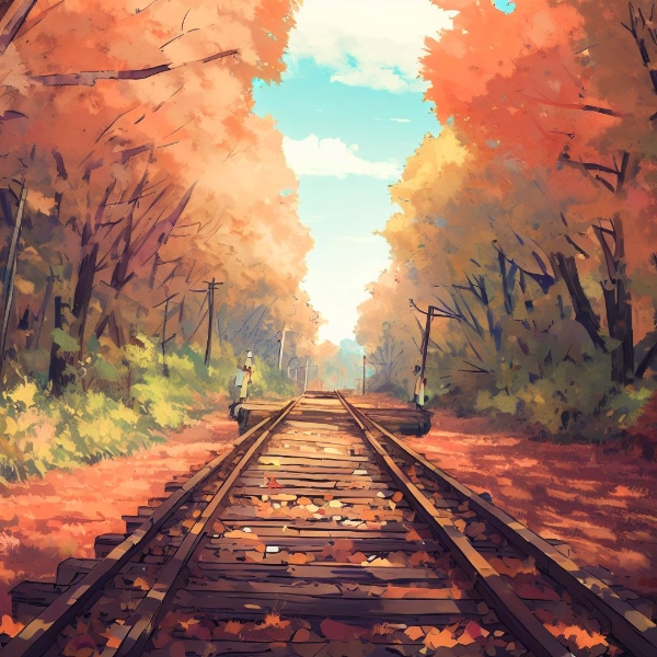 鉄道・廃線紅葉