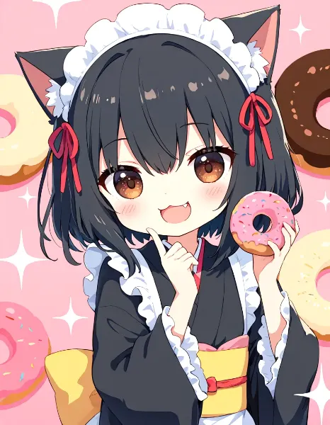 🍩ドーニャツ🍩ウマウマニャー✨️