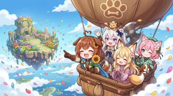 天空の遺跡へ出発！