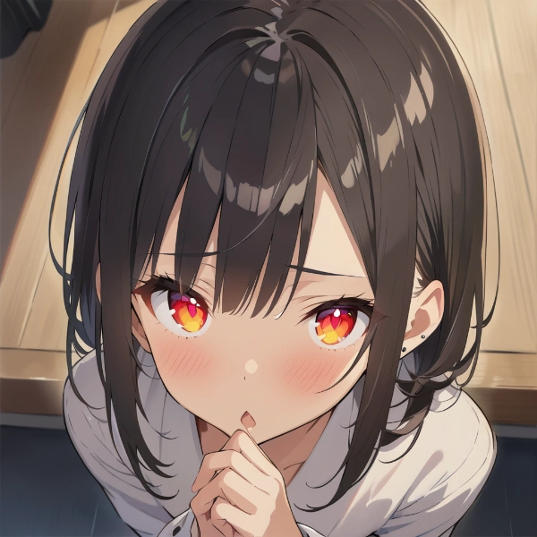 必殺の上目遣い