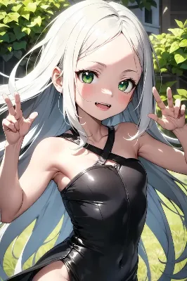 白髪ちゃん
