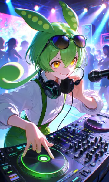 グリーンDJのネオンリズム