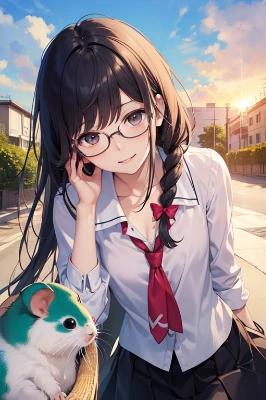 夕方さんぽ