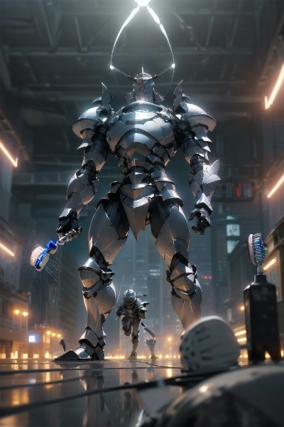 近未来虫歯予防ポスター