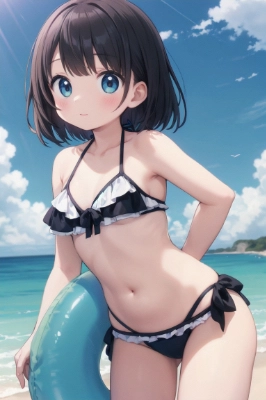 水着の女の子