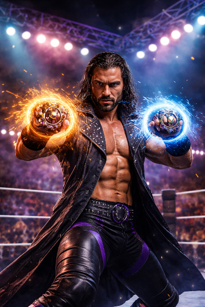 指輪の魔法レスラー