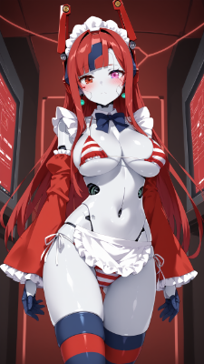赤髪アンドロイド姉さん