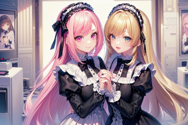 性格は真逆だけど仲良しなの