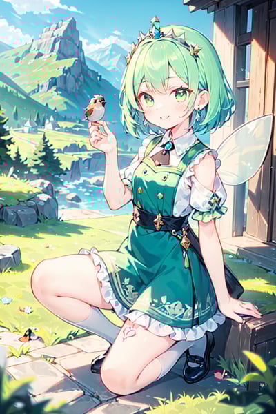 小鳥と風の精霊🌪️