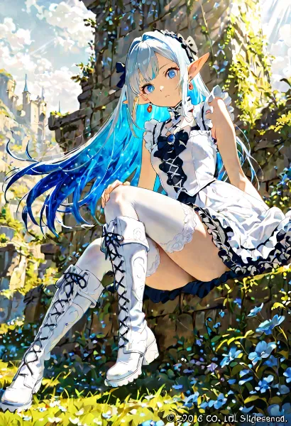 碧のしずくと古の楽園