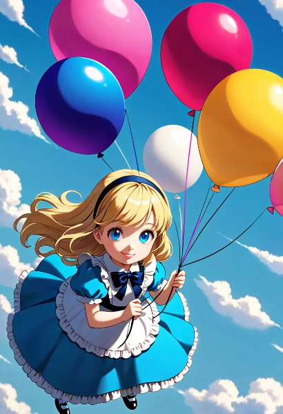 Alice in Balloon the wonderland
