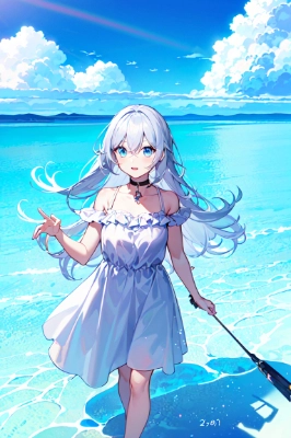 海で、、、