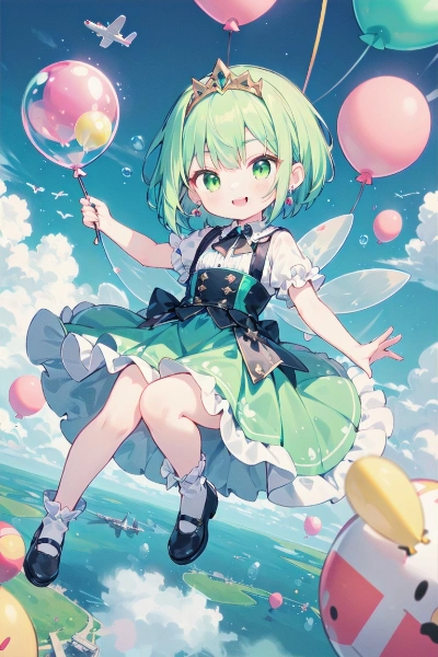 シャボン玉と精霊