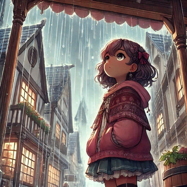 雨宿り