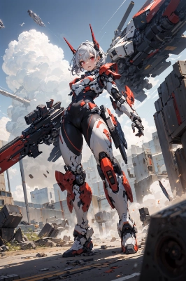 戦場のメカ娘 8