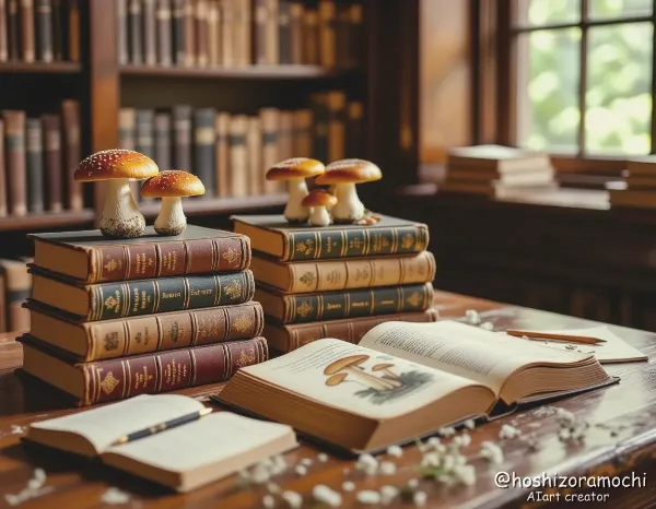 図書館の知識の海 - The ocean of knowledge in the library