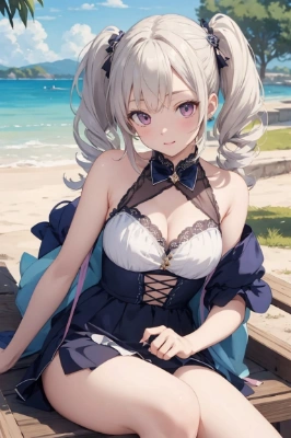 水着姿の女の子