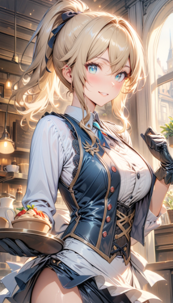 【原神】ジン ウェイトレス