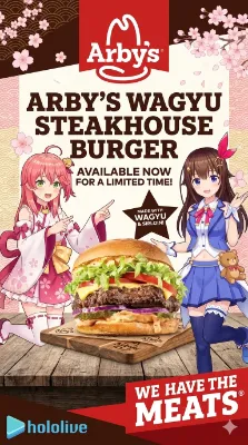 Hololive 0 and Arby's