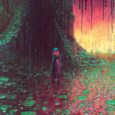 雨の帰宅
