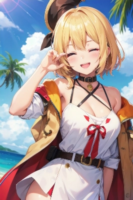 美少女 ウィンク