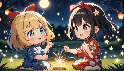 小さな花火大会