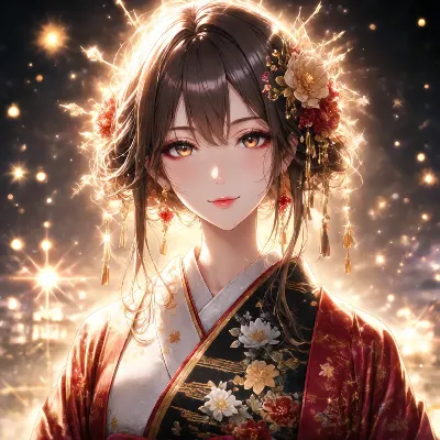 星明かりに輝く花嫁